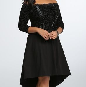 NWT Tripp Hi-lo Skater Dress